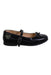 A Black Flats from Dr. Kong in size 6T for girl. (Front View)
