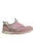 A Pink Sneakers from IFME in size 7Y for girl. (Front View)