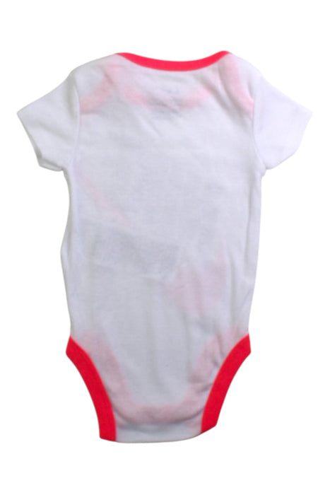 A White Short Sleeve Bodysuits from Nike in size 0-3M for girl. (Back View)