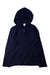 A Navy Hooded Sweatshirts from CdeC in size 10Y for boy. (Front View)