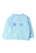 A Blue Crewneck Sweatshirts from Jacadi in size 12-18M for girl. (Front View)