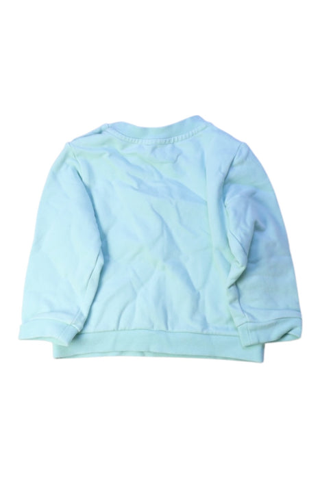 A Blue Crewneck Sweatshirts from Jacadi in size 12-18M for girl. (Back View)