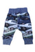 A Blue Casual Pants from Molo in size 3-6M for boy. (Back View)