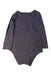 A Black Long Sleeve Bodysuits from Mini Mioche in size 18-24M for boy. (Back View)