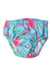 A Blue Swim Diapers from Charlie Banana in size 12-18M for boy. (Front View)