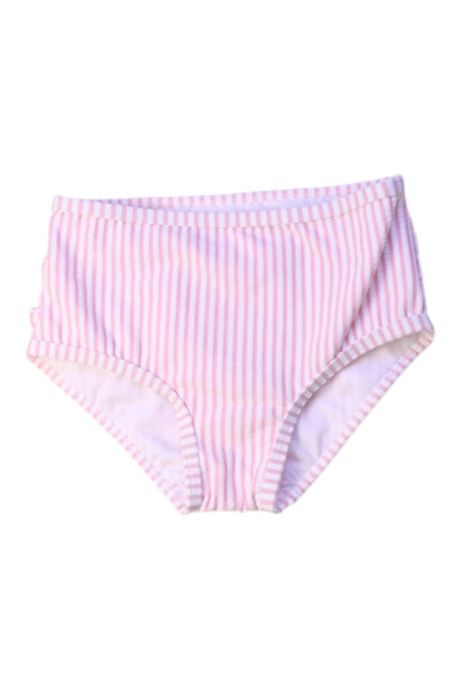 A Pink Bloomers from RuffleButts in size 4T for girl. (Front View)