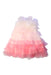A Pink Sleeveless Dresses from Sisland in size 18-24M for girl. (Back View)