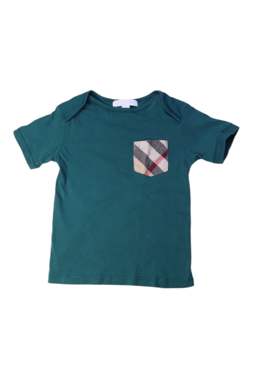 A Green Short Sleeve T Shirts from Burberry in size 2T for neutral. (Front View)