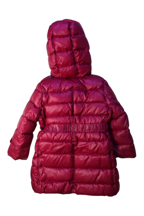 A Pink Puffer/Quilted Coats & Outerwear from Burberry in size 2T for girl. (Back View)