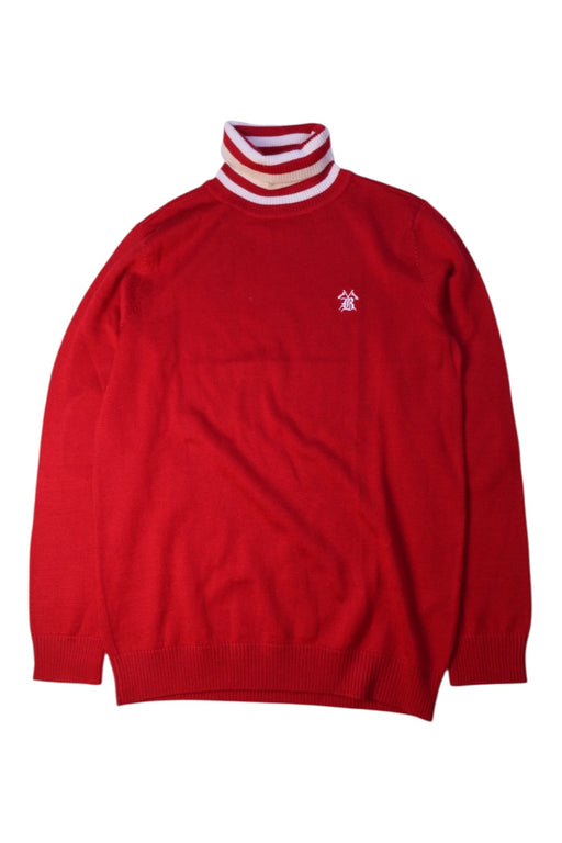 A Red Knit Sweaters from Nicholas & Bears in size 12Y for girl. (Front View)