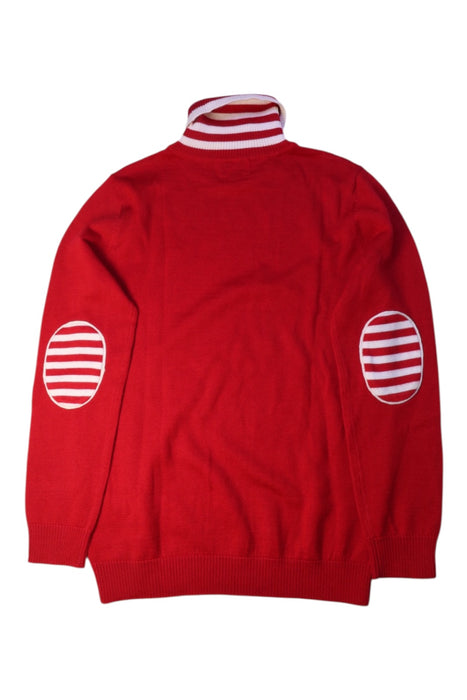 A Red Knit Sweaters from Nicholas & Bears in size 12Y for girl. (Back View)