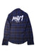A Blue Long Sleeve Shirts from MSGM in size 12Y for boy. (Back View)