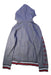 A Grey Zippered Sweatshirts from Roots in size 12Y for boy. (Back View)