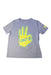A Grey Short Sleeve T Shirts from Under Armour in size 7Y for boy. (Front View)