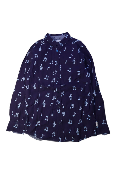 A Navy Long Sleeve Shirts from Paul Smith in size 8Y for boy. (Front View)