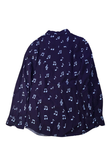 A Navy Long Sleeve Shirts from Paul Smith in size 8Y for boy. (Back View)