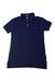 A Navy Short Sleeve Polos from Polo Ralph Lauren in size 7Y for boy. (Front View)
