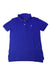 A Blue Short Sleeve Polos from Polo Ralph Lauren in size 7Y for boy. (Front View)
