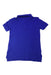 A Blue Short Sleeve Polos from Polo Ralph Lauren in size 7Y for boy. (Back View)