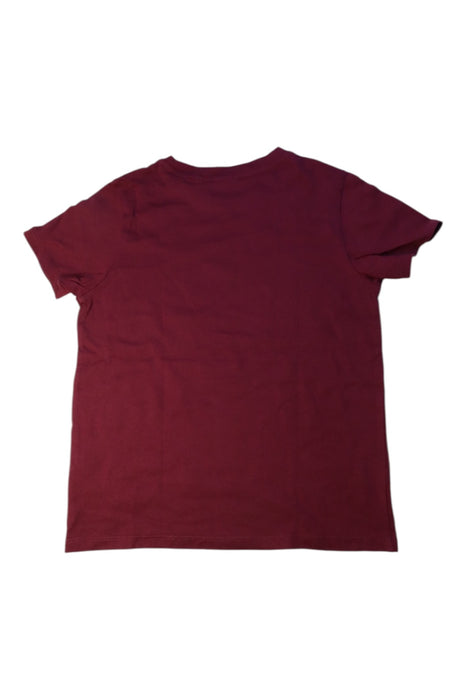 A Burgundy Short Sleeve T Shirts from Paul Smith in size 8Y for boy. (Back View)