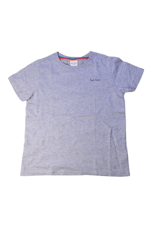 A Grey Short Sleeve T Shirts from Paul Smith in size 8Y for boy. (Front View)