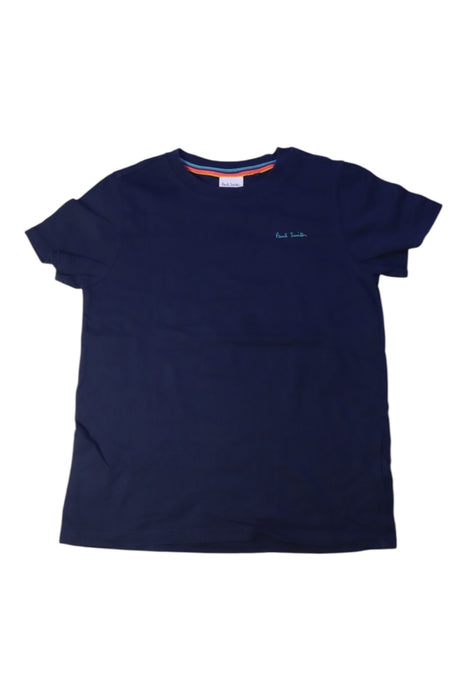 A Navy Short Sleeve T Shirts from Paul Smith in size 8Y for boy. (Front View)