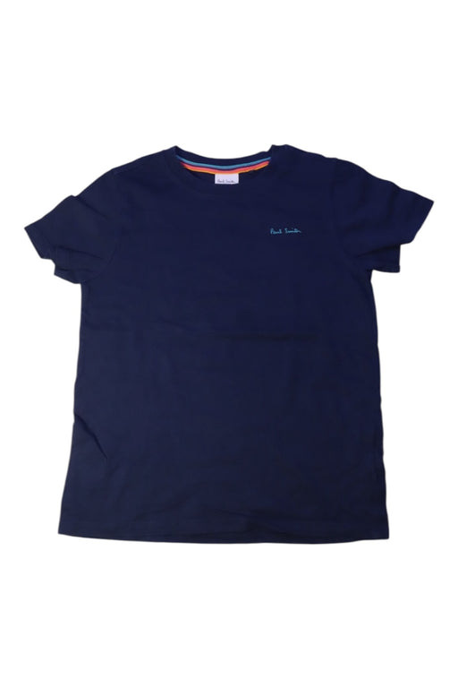 A Navy Short Sleeve T Shirts from Paul Smith in size 8Y for boy. (Front View)
