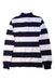 A Navy Zippered Sweatshirts from Polo Ralph Lauren in size 7Y for boy. (Back View)