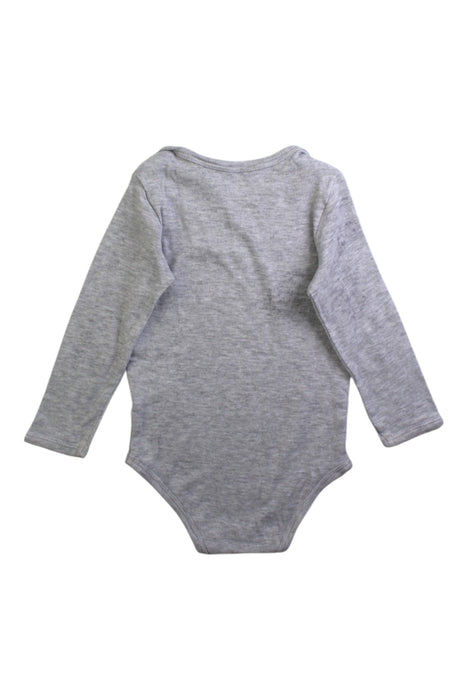 A Grey Long Sleeve Bodysuits from Vertbaudet in size 2T for boy. (Back View)