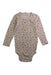 A Ivory Long Sleeve Bodysuits from Wheat in size 2T for neutral. (Front View)