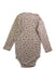 A Ivory Long Sleeve Bodysuits from Wheat in size 2T for neutral. (Back View)