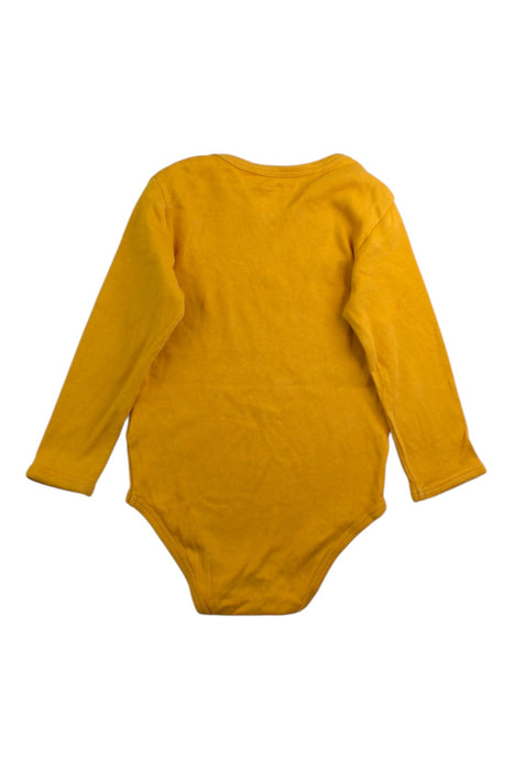 A Yellow Long Sleeve Bodysuits from Vertbaudet in size 2T for boy. (Back View)