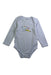 A Blue Long Sleeve Bodysuits from Vertbaudet in size 2T for boy. (Front View)