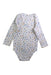 A White Long Sleeve Bodysuits from Vertbaudet in size 2T for boy. (Back View)