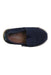 A Navy Slip Ons from Toms in size 18-24M for boy. (Front View)