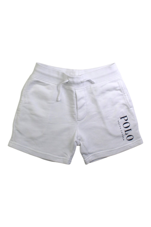 A White Shorts from Polo Ralph Lauren in size 3T for boy. (Front View)