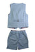 A Blue Suit Vests from Baker by Ted Baker in size 3T for boy. (Back View)