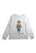 A White Long Sleeve T Shirts from Polo Ralph Lauren in size 4T for boy. (Front View)