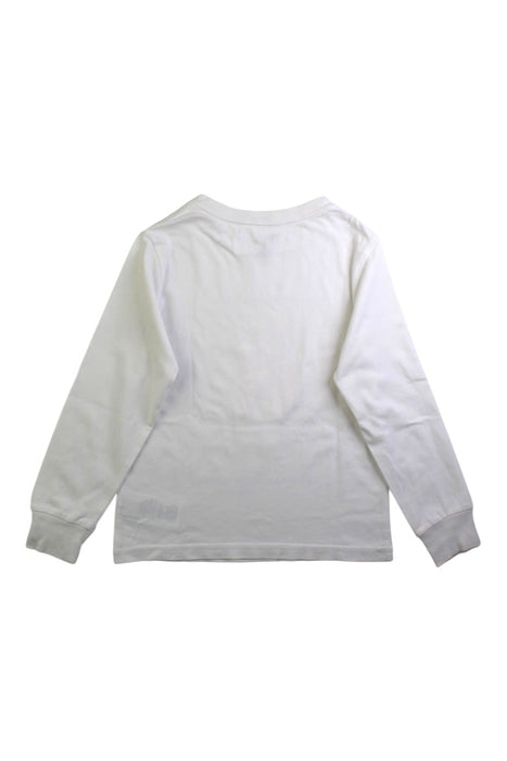 A White Long Sleeve T Shirts from Polo Ralph Lauren in size 4T for boy. (Back View)