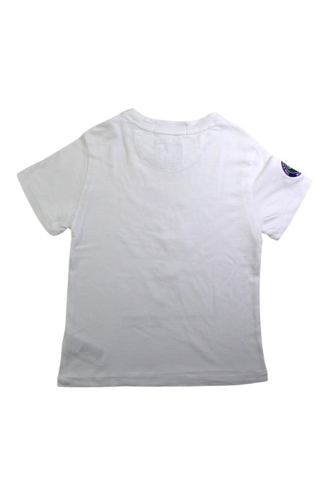 A White Short Sleeve T Shirts from Polo Ralph Lauren in size 4T for boy. (Back View)