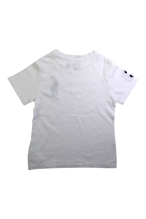 A White Short Sleeve T Shirts from Polo Ralph Lauren in size 3T for boy. (Back View)