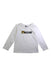A White Long Sleeve T Shirts from Moschino in size 3T for boy. (Front View)