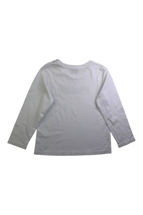 A White Long Sleeve T Shirts from Moschino in size 3T for boy. (Back View)