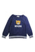 A Navy Crewneck Sweatshirts from Moschino in size 4T for boy. (Front View)