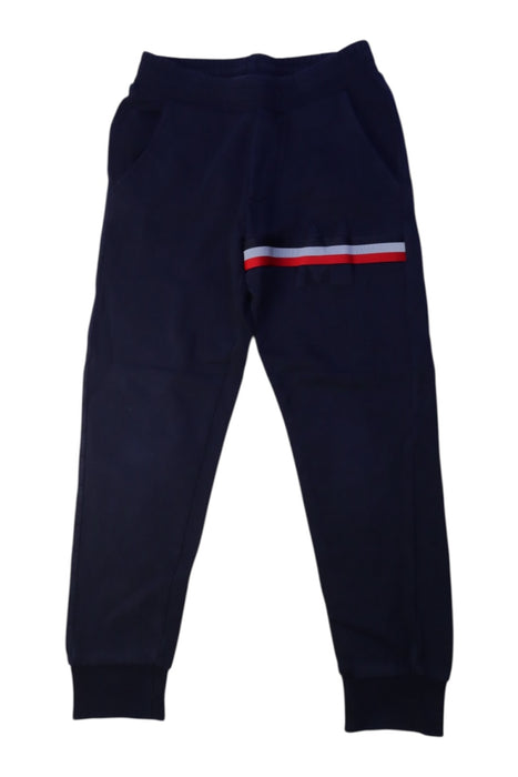 A Navy Sweatpants from Moncler in size 8Y for boy. (Front View)