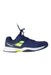 A Navy Sneakers from Babolat in size 7Y for boy. (Front View)