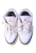A White Sneakers from Air Jordan in size 7Y for boy. (Back View)