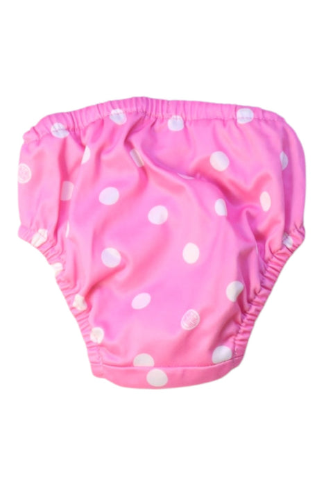 A Pink Swim Diapers from Charlie Banana in size 6-12M for girl. (Back View)