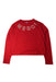 A Red Long Sleeve Tops from Crewcuts in size 12Y for girl. (Front View)