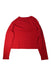 A Red Long Sleeve Tops from Crewcuts in size 12Y for girl. (Back View)
